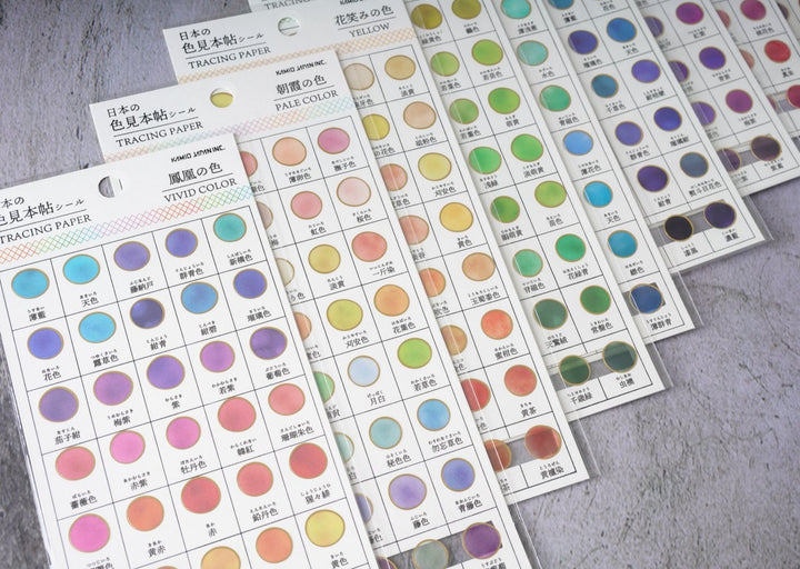 Kamio Tracing Paper Seals - Circles 