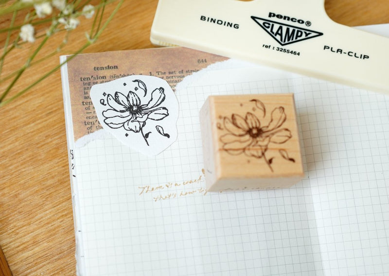 Like Studio Vol.2 Unexpected Beauties Rubber Stamps - Little Flower