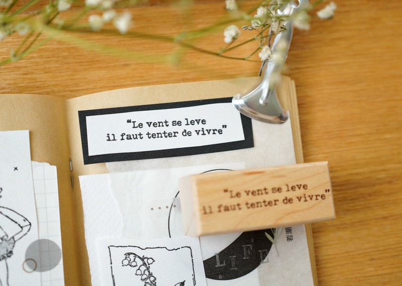 Like Studio Vol.2 Unexpected Beauties Rubber Stamps - Le Vent 