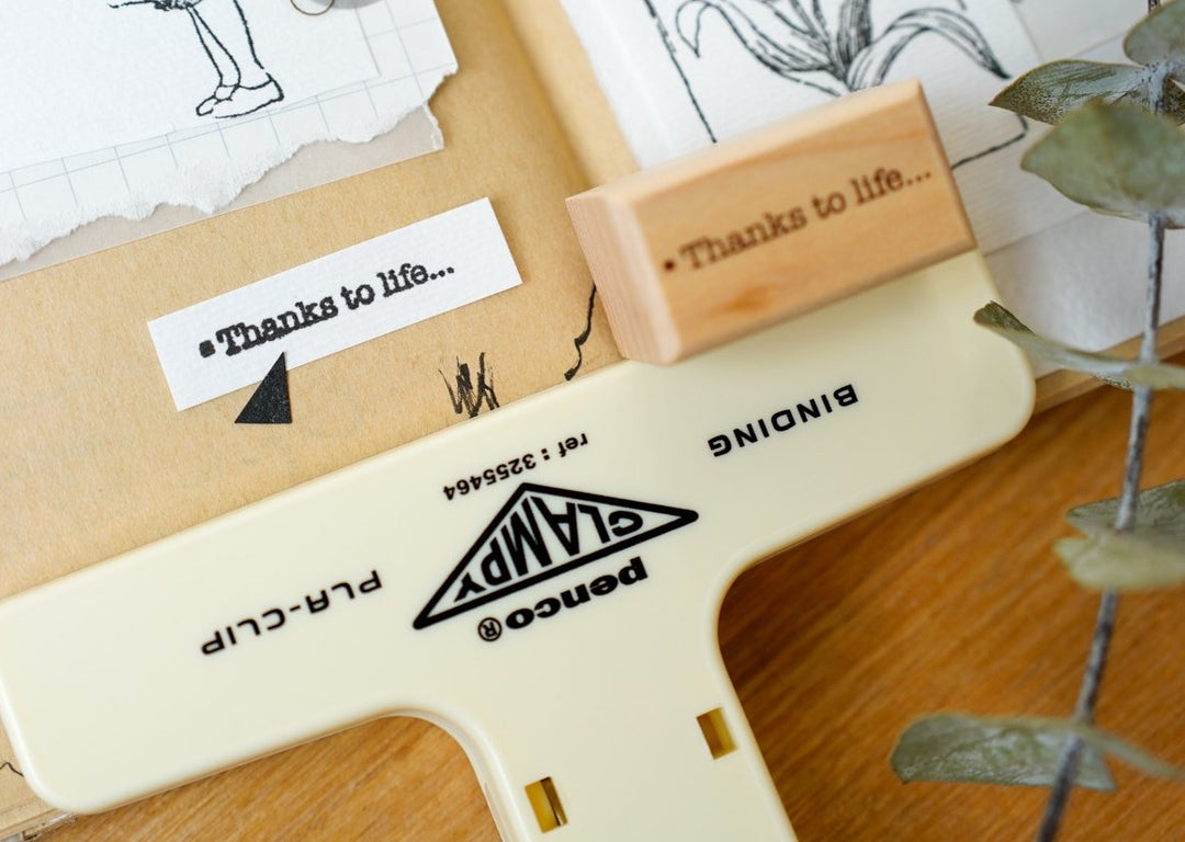 Like Studio Vol.2 Unexpected Beauties Rubber Stamps - Thanks to Life (Regular) 