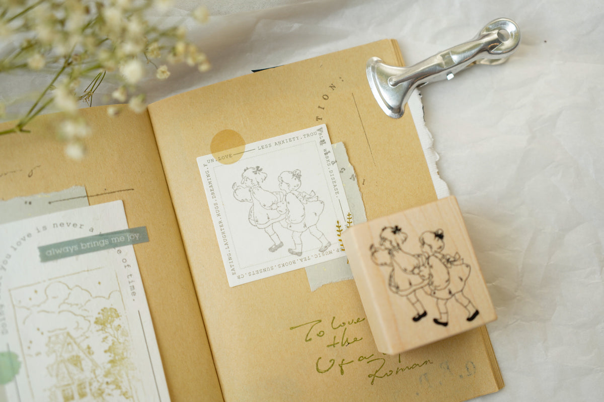 Like Studio Vol.4 The Garden Rubber Stamps - Friends