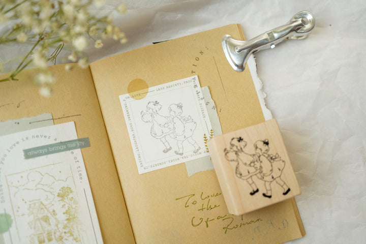 Like Studio Vol.4 The Garden Rubber Stamps - Friends