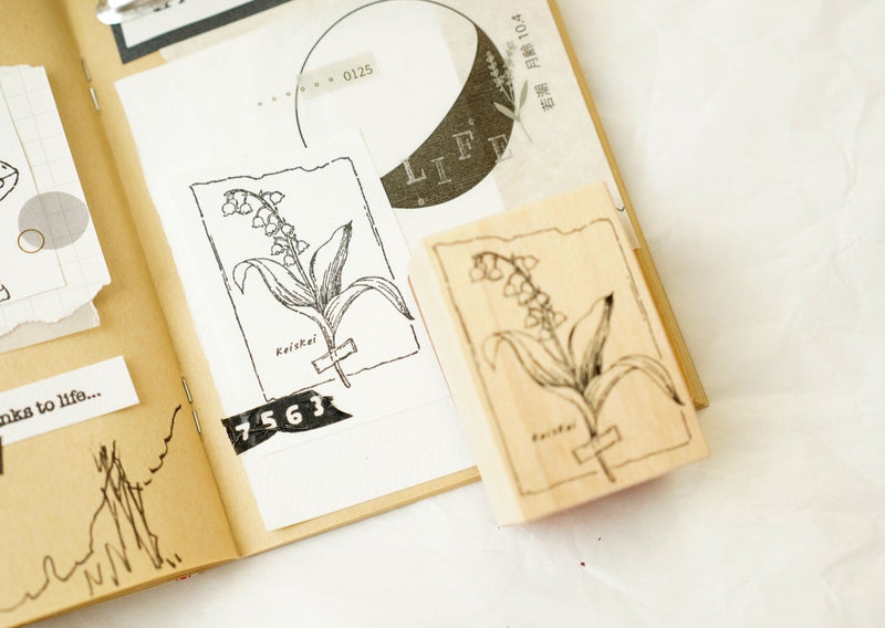 Like Studio Vol.4 The Garden Rubber Stamps - Lily of the Valley 