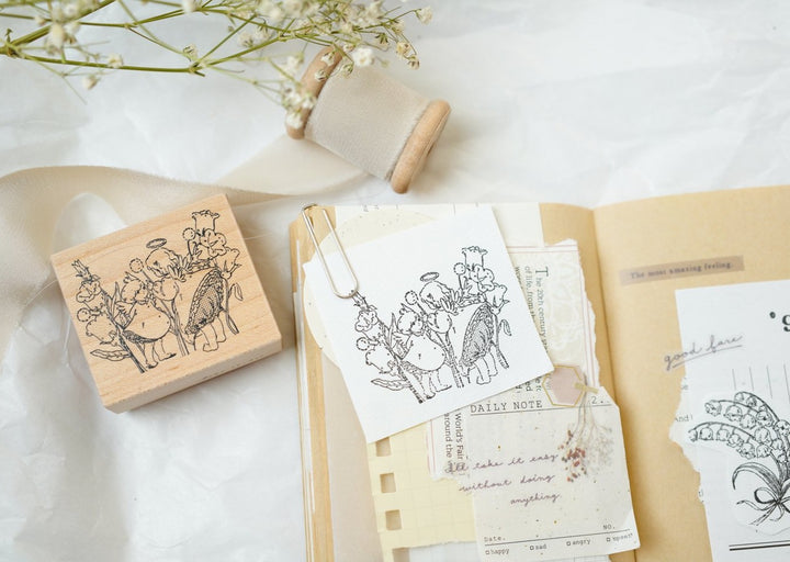Like Studio Vol.4 The Garden Rubber Stamps - Fairies Hide and Seek 
