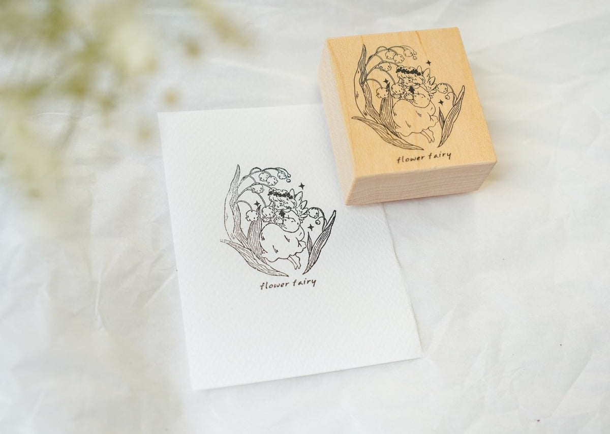 Like Studio Vol.4 The Garden Rubber Stamps - Flower Fairy 