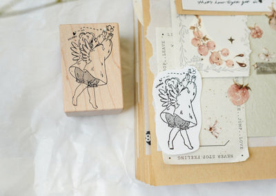 Like Studio Vol.5 The Twilight Zone Rubber Stamps - Fairies Playing 