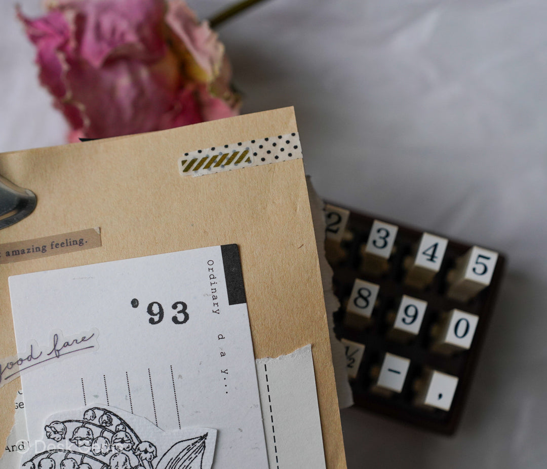 SANBY Endless Stamp Set - Numbers 