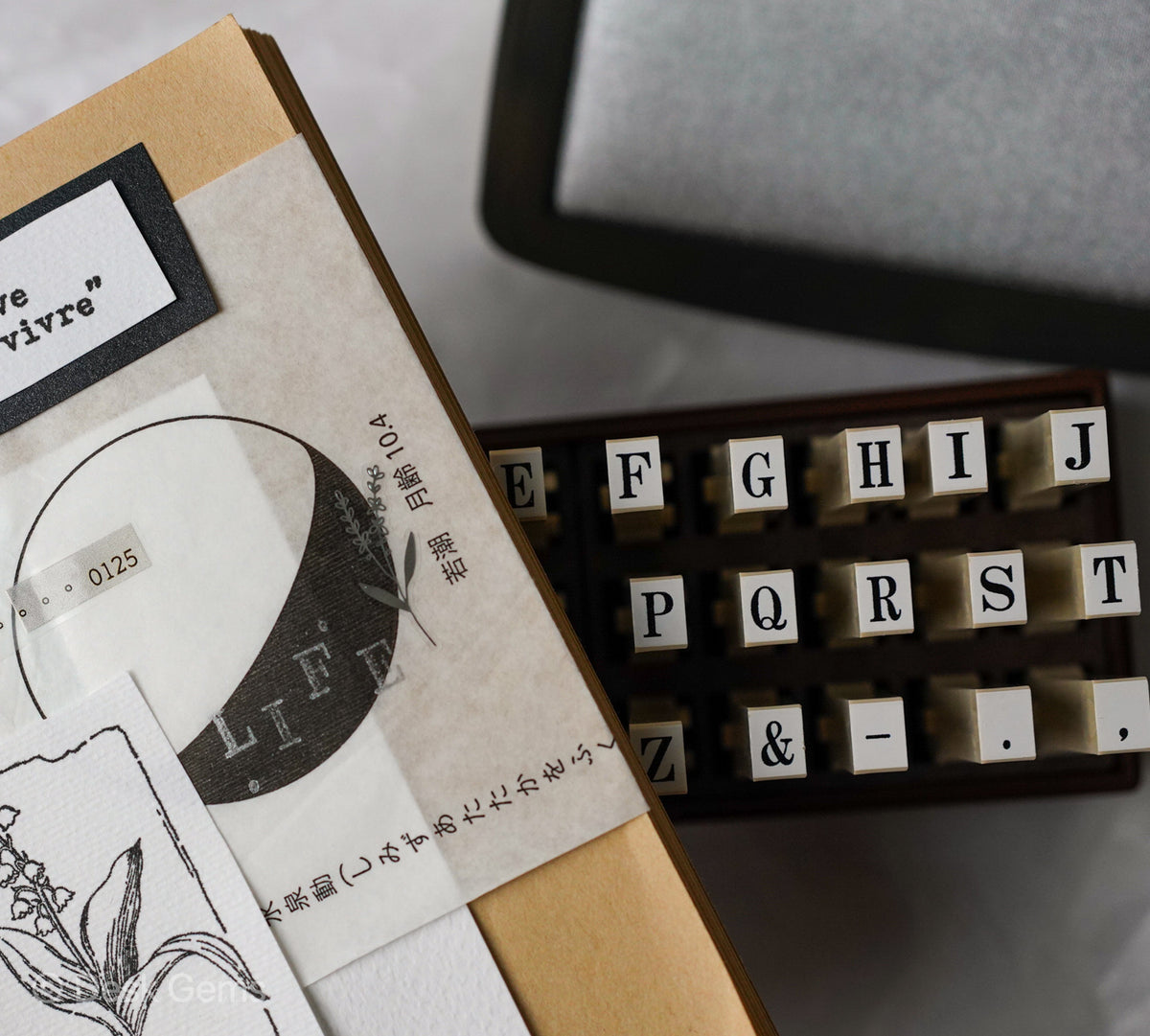 SANBY Endless Stamp Set - Alphabet