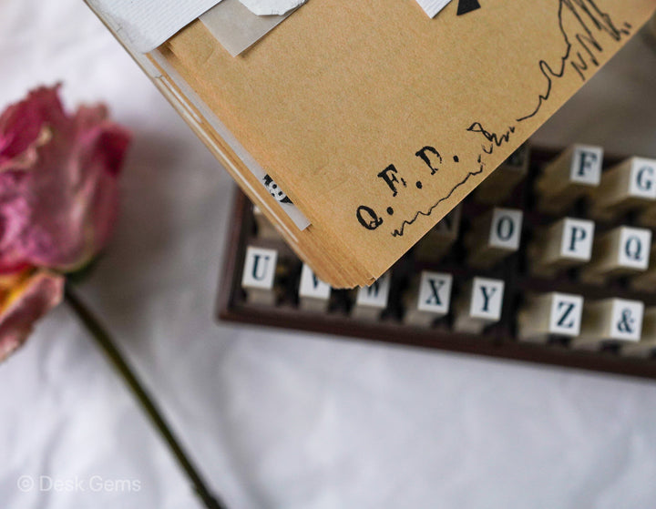 SANBY Endless Stamp Set - Alphabet