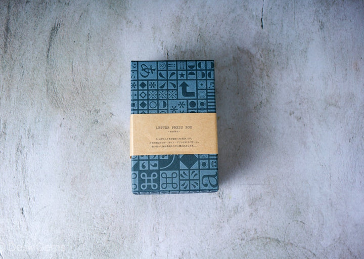 KITERA Letterpress Memo Sheet Box 