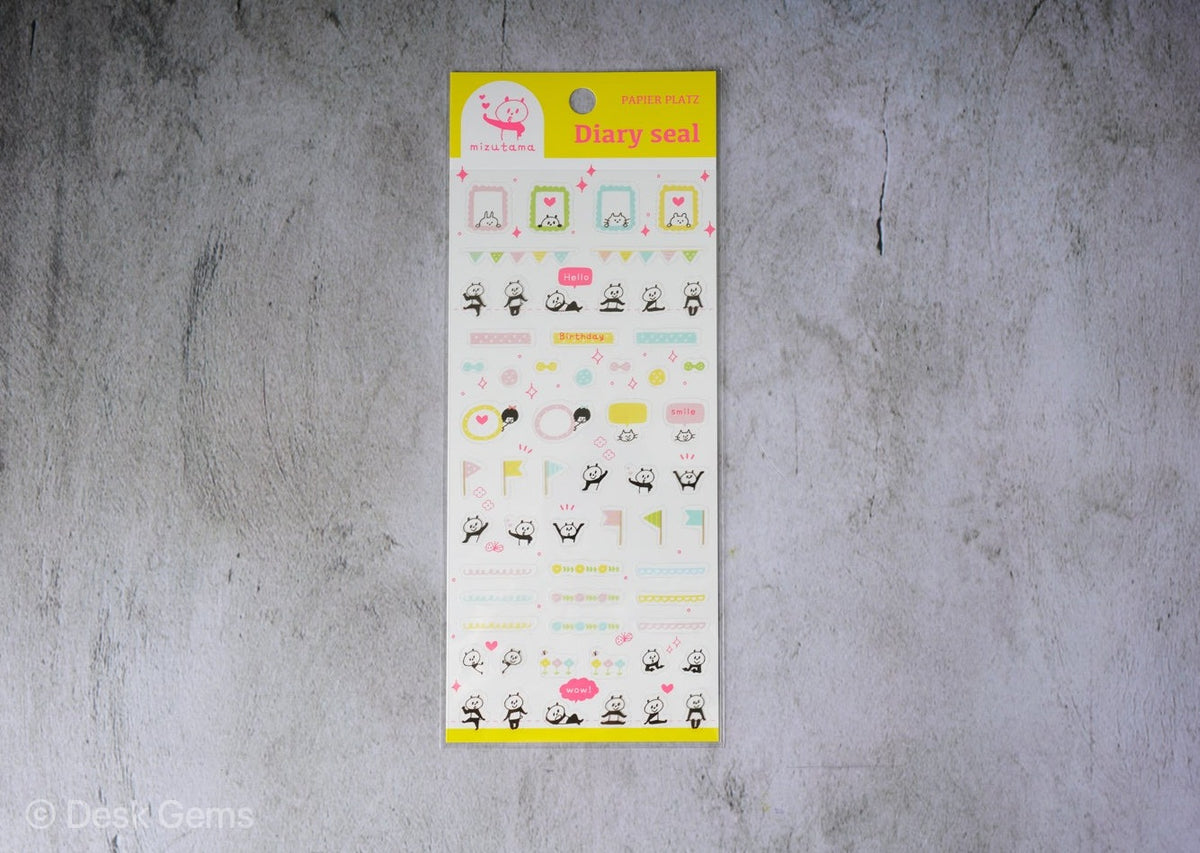Papier Platz x Mizutama Dairy Stickers - Style A