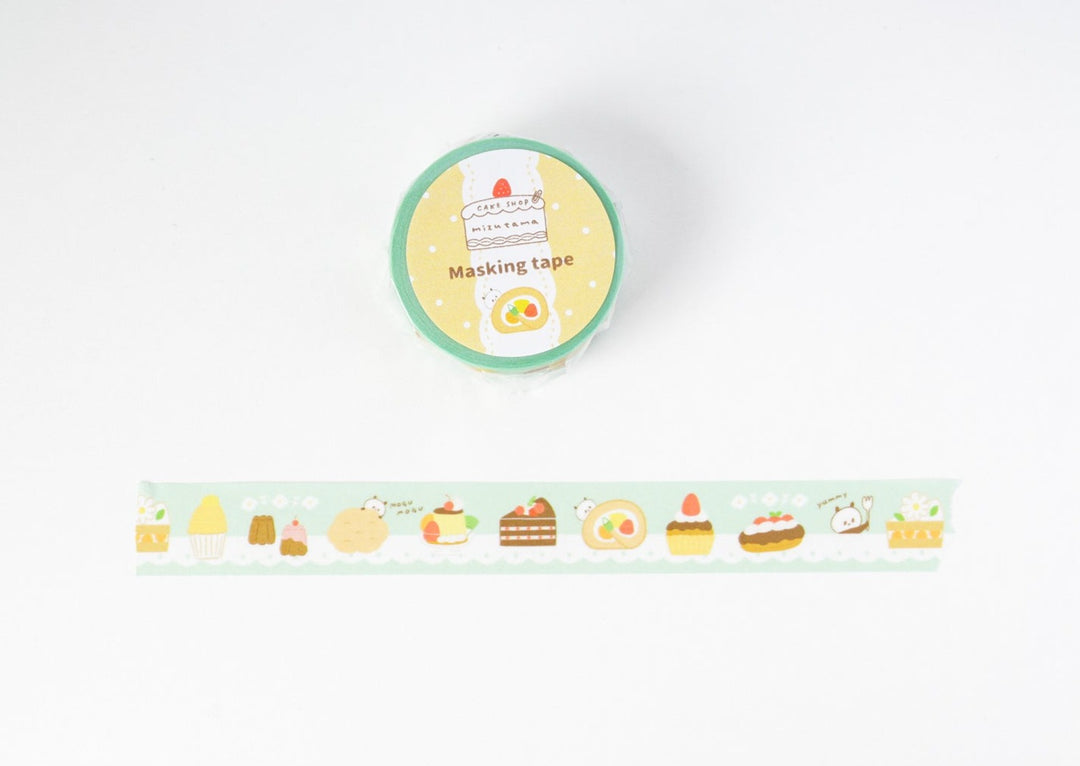 Papier Platz × Mizutama Washi Tape - Sweets M
