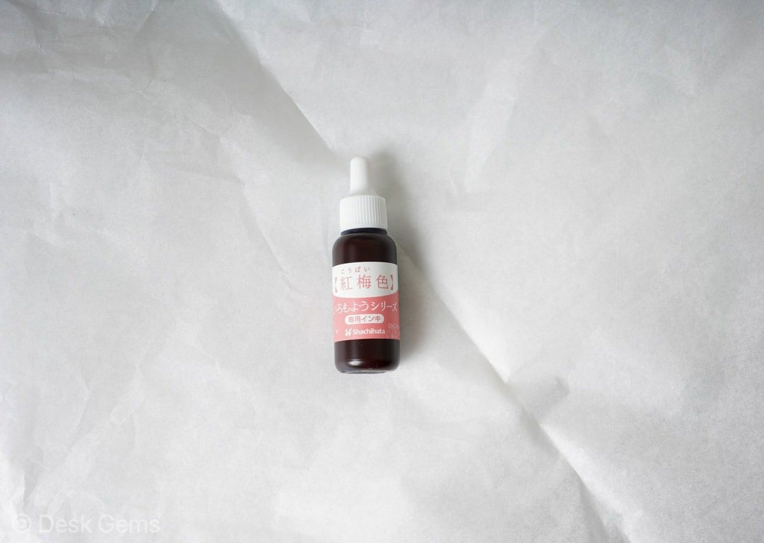 Shachihata Iromoyo Ink Pad Refill (2021 New Colors) - Red Plum