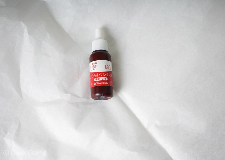 Shachihata Iromoyo Ink Pad Refill (2021 New Colors) - Madder Red