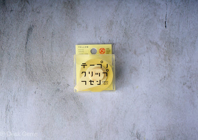 Yamato Sticky Note Tape Roll - Pastel Colors - Yellow