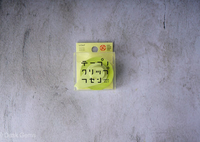 Yamato Sticky Note Tape Roll - Pastel Colors - Leaf
