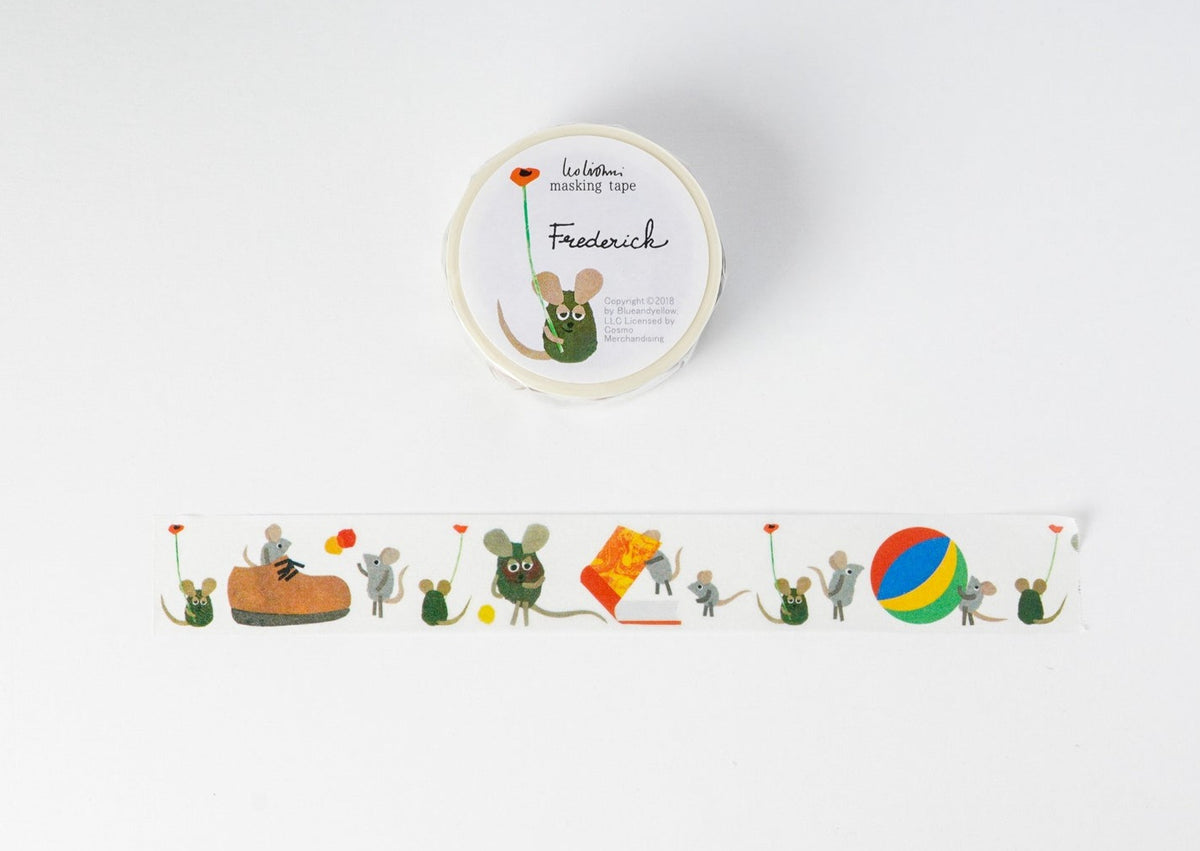 Hyogensha x Lio Lionni Washi Tape - Frederick 