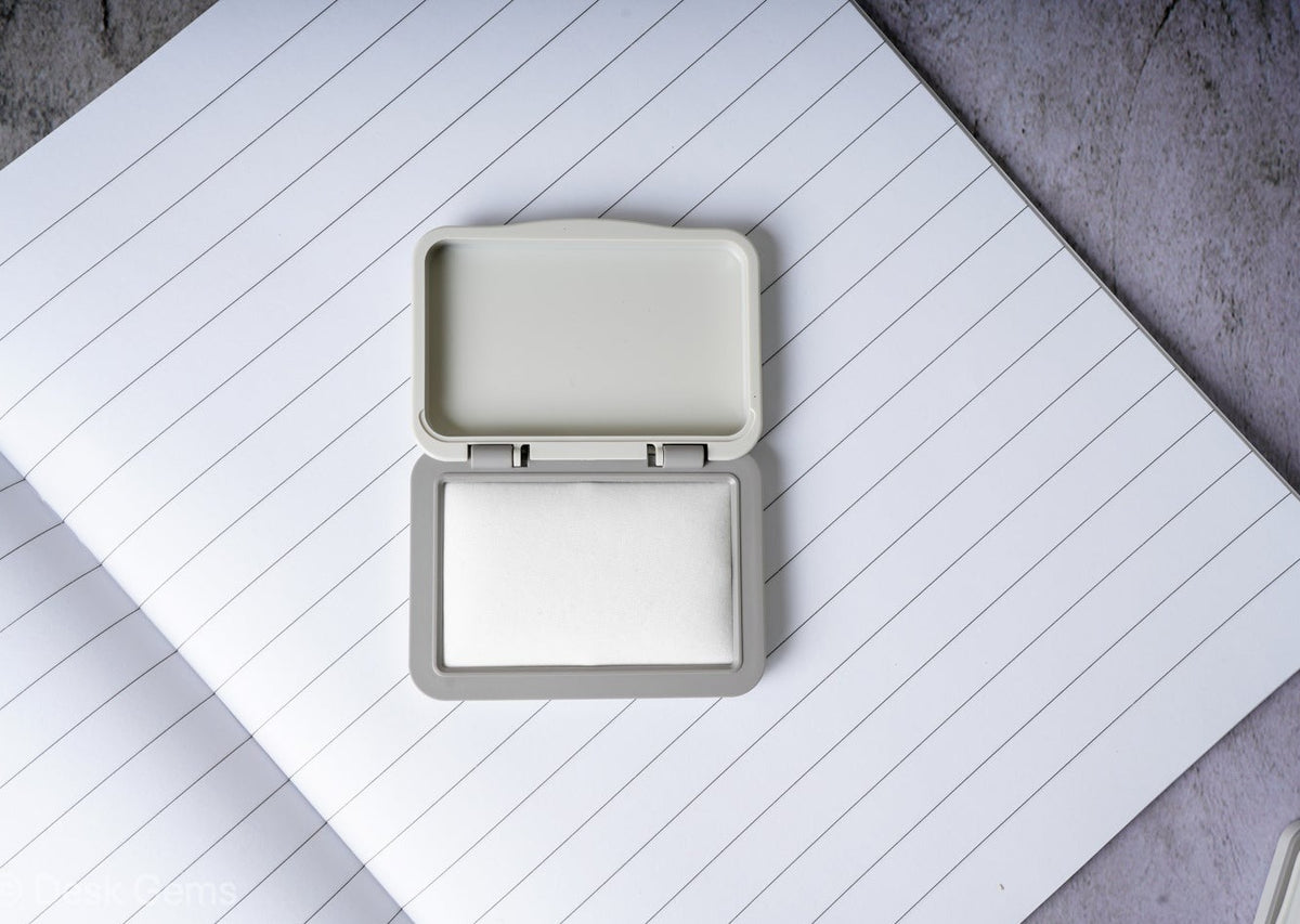 Shachihata Blank Ink Pad - small