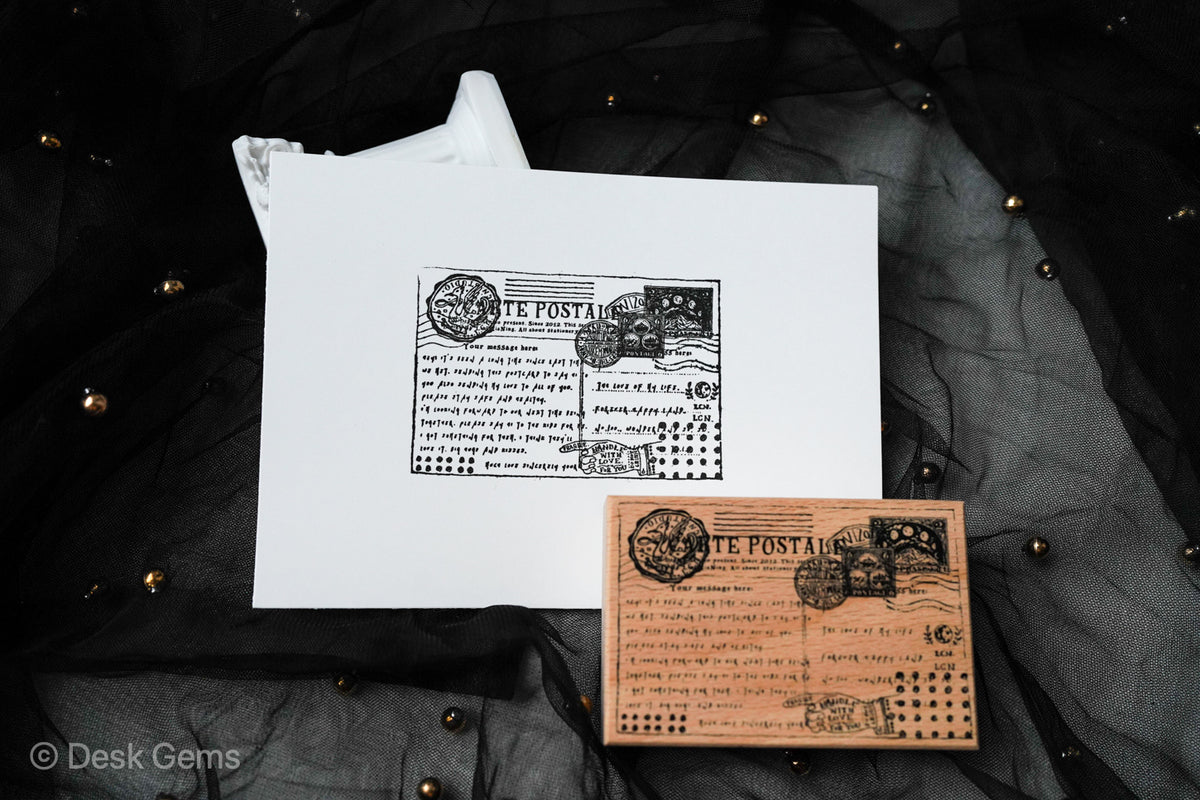 LCN Postage Rubber Stamp Set - Vol.1