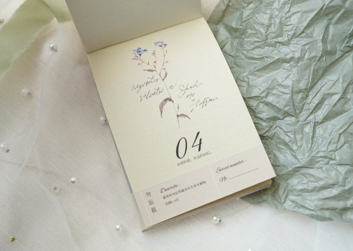 Freckles Tea Vol.1 Half-year Calendar - Flower 