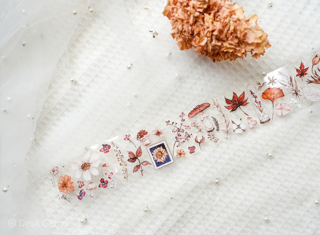 Freckles Tea Vol.1 Tape - Flower Greetings - PET Glossy