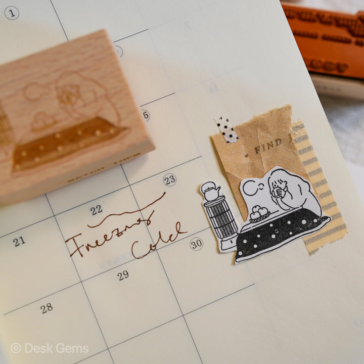 Watch_Them Fragmented Time Series Stamp - Favorite Activity in Winter