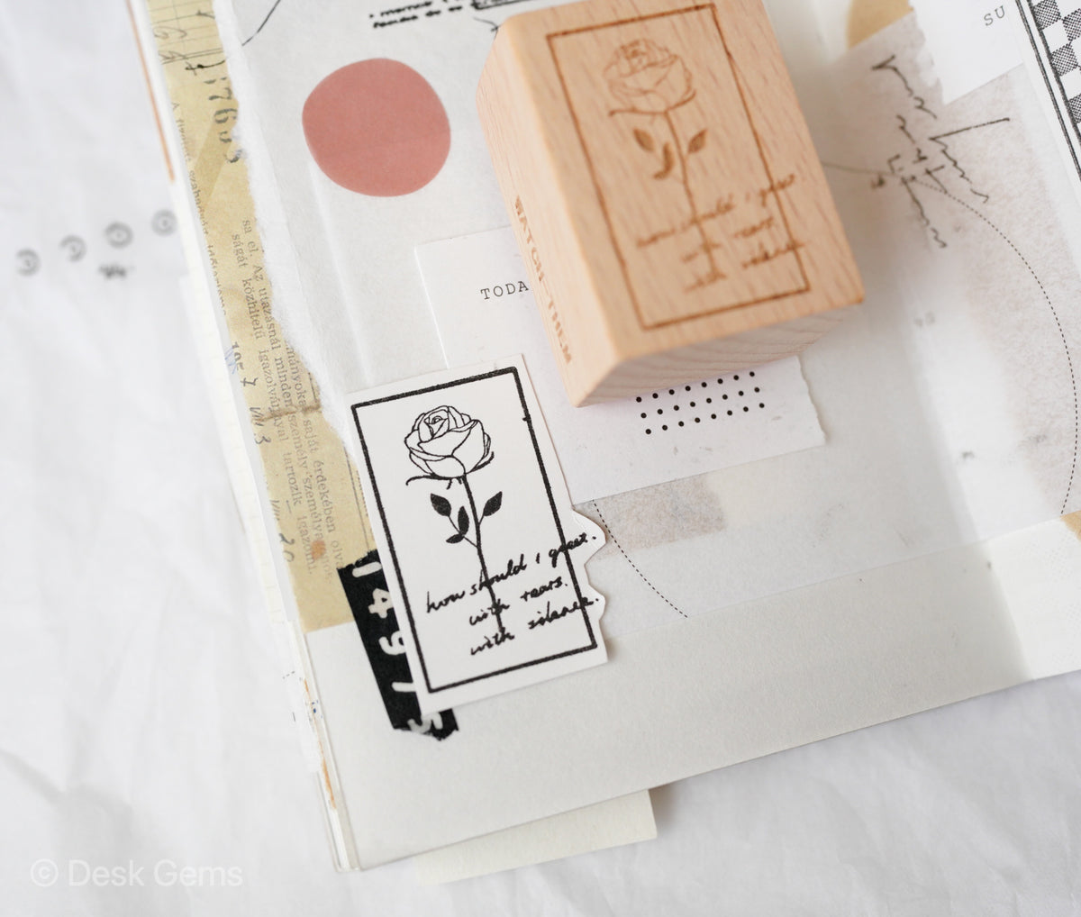 Watch_Them Fragmented Time Series Stamp - The Unsent Flower
