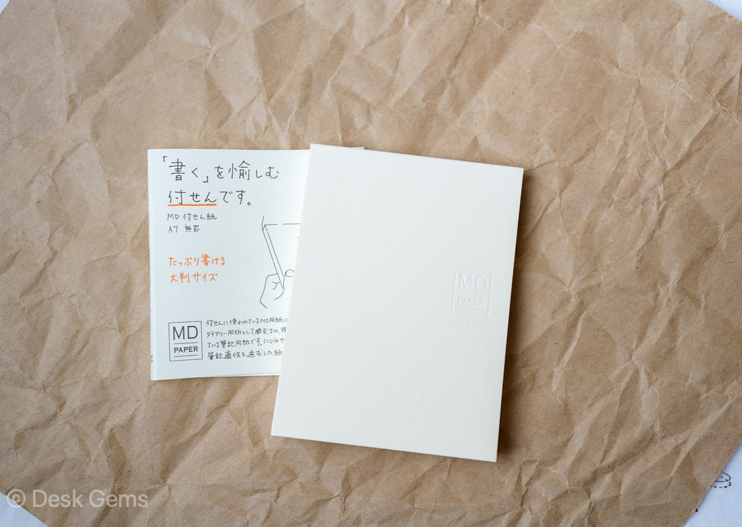 MD Sticky Memo Pad A7 - Blank 