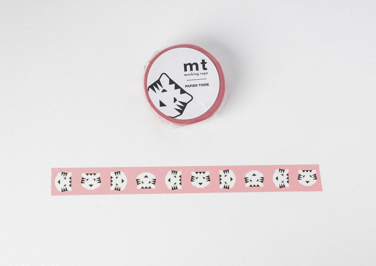 MT Washi Tape Papier Tigre - Le Tigre Pink 
