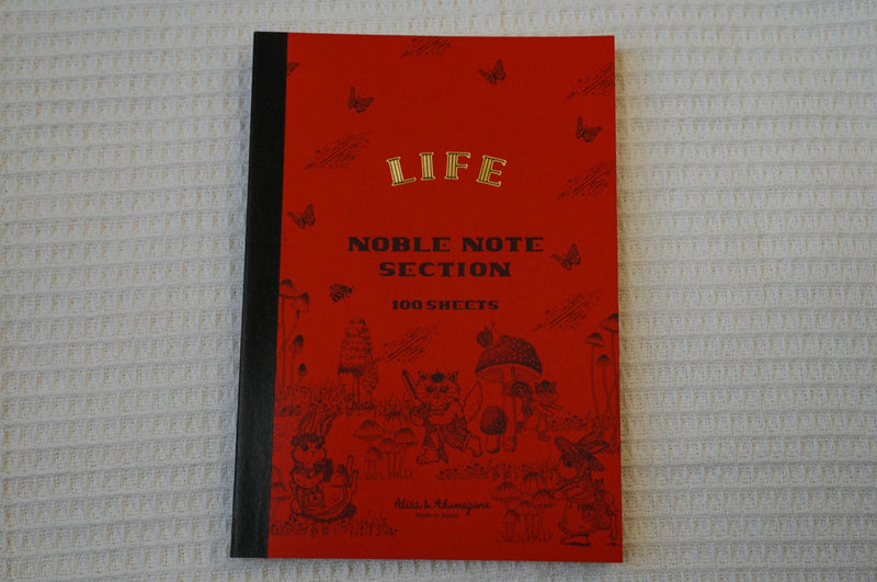 Life Noble x SANBY Limited Notebook Red