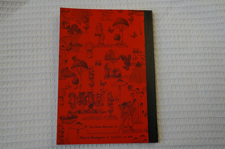 Life Noble x SANBY Limited Notebook Red Back