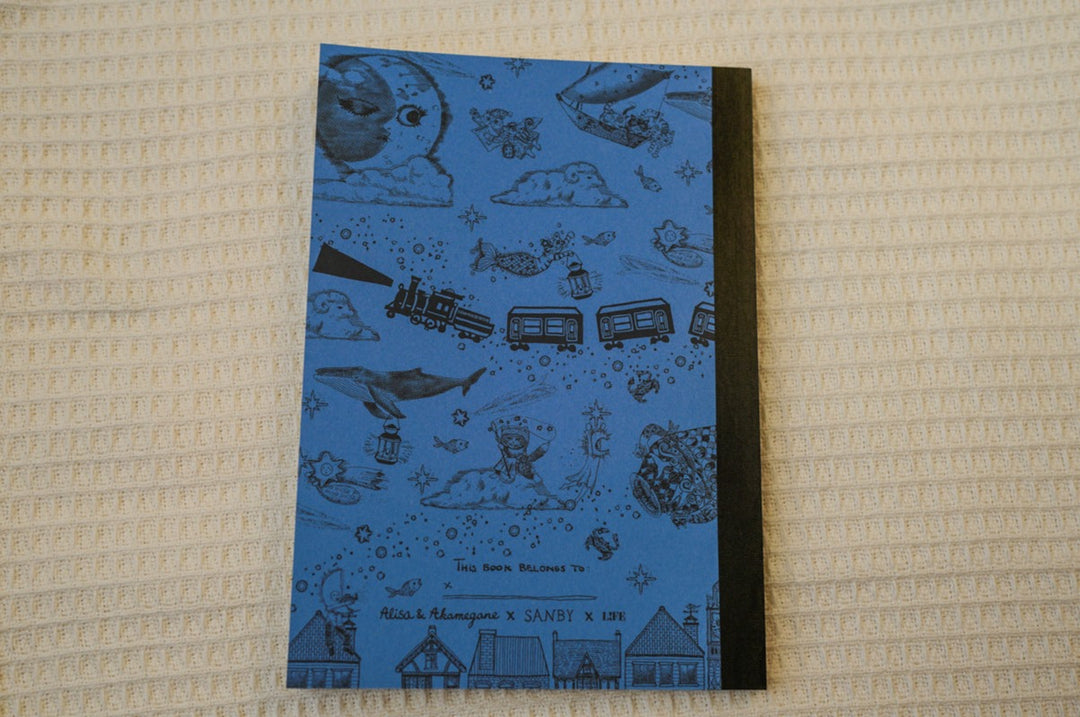 Life Noble x SANBY Limited Notebook Blue Back