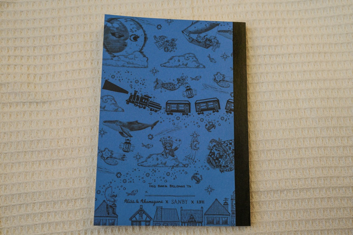 Life Noble x SANBY Limited Notebook Blue Back