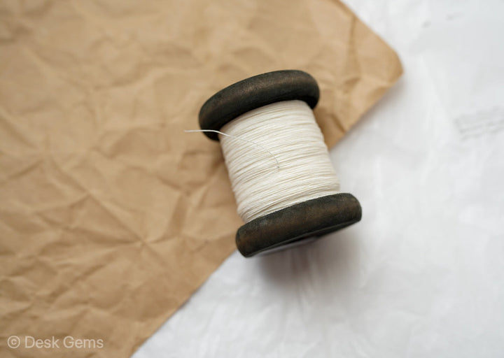 Paperphine Fine Paper Twine - Small - White