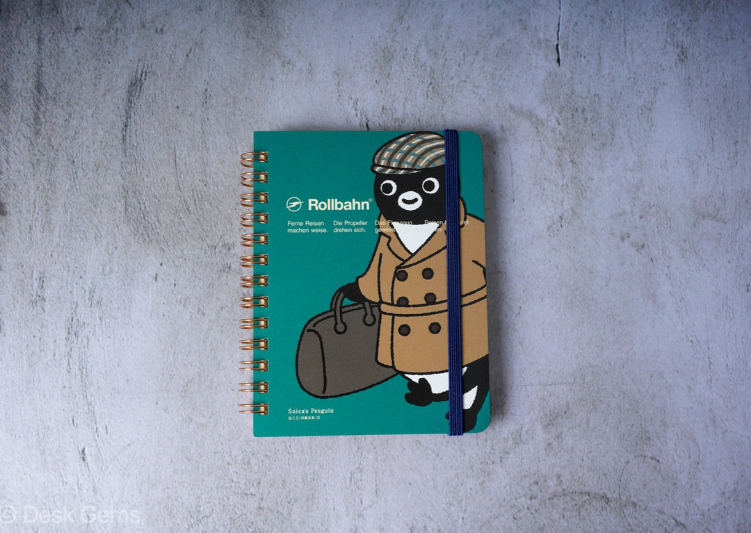 Rollbahn Limited Edition Pocket Notebook - Traveling Penguin 