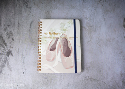 Rollbahn Limited Edition Large Pocket Notebook - Ballerina Shoes 