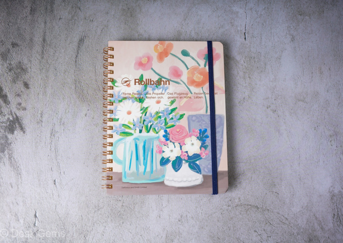Rollbahn Limited Edition Large Pocket Notebook - Vases 