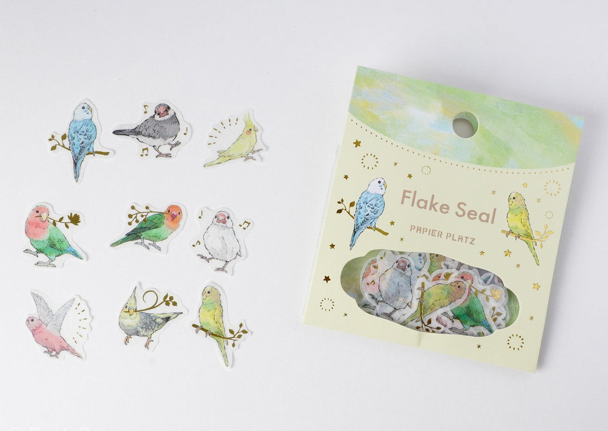 Papier Platz x MILINA Flake Seals - LOVE Bird