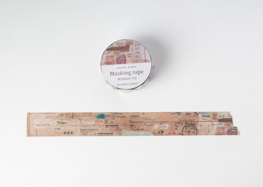 Papier Platz Sunny Sunday Washi Tape - Papiers 
