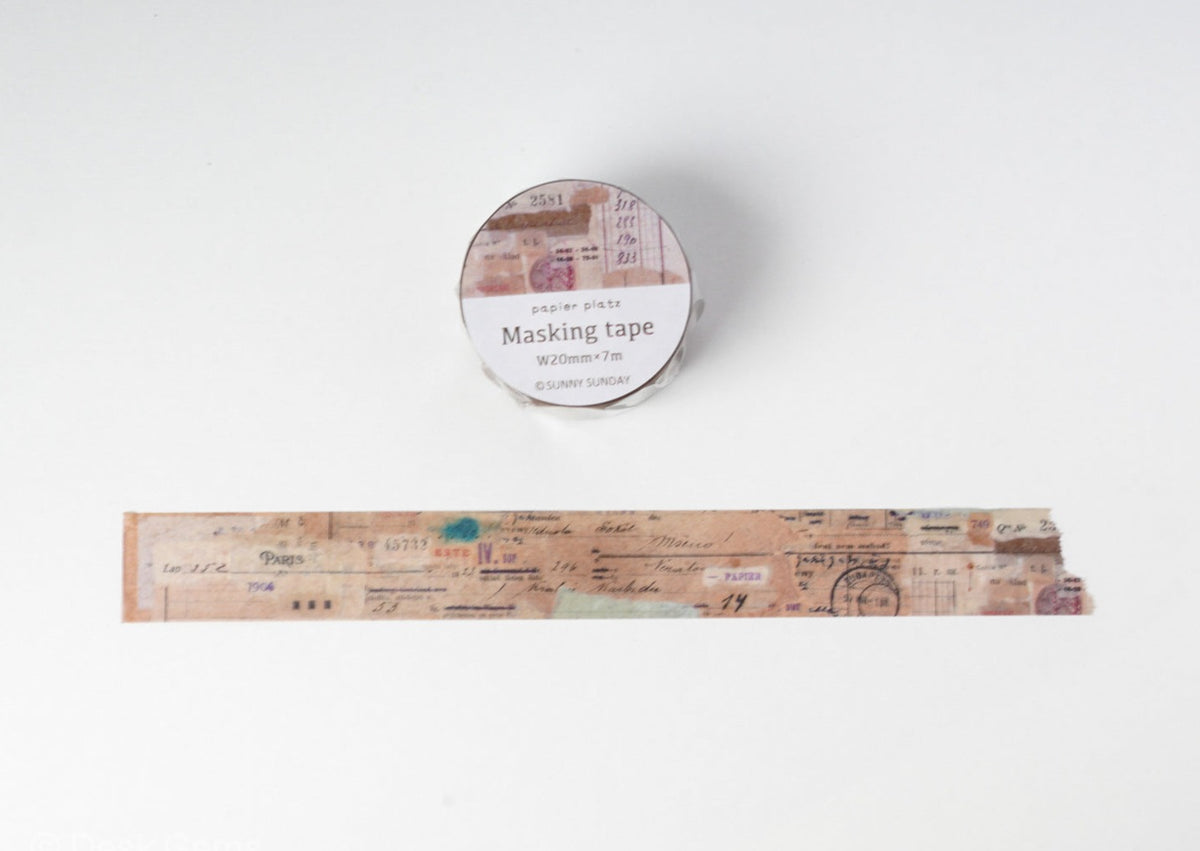 Papier Platz Sunny Sunday Washi Tape - Papiers 