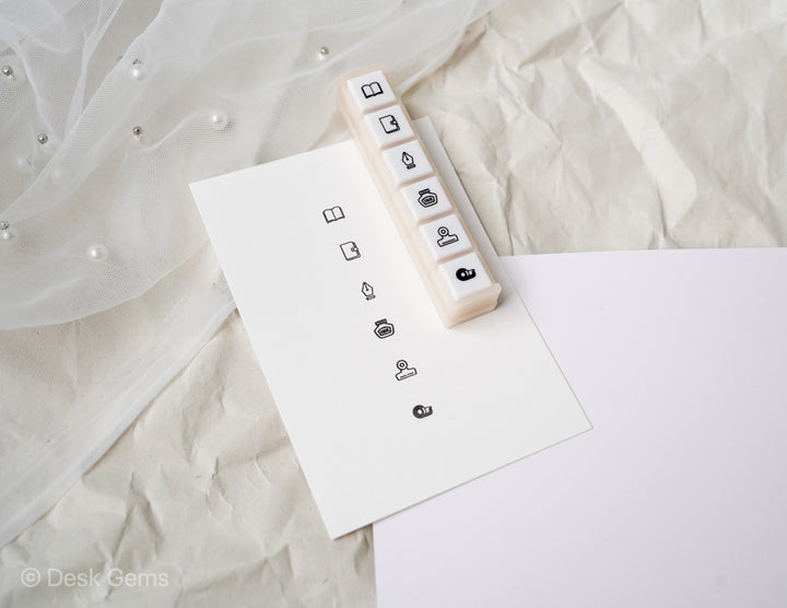 Kodomo No Kao Pochitto6 Push-button Stamp - Planners and Stationeries