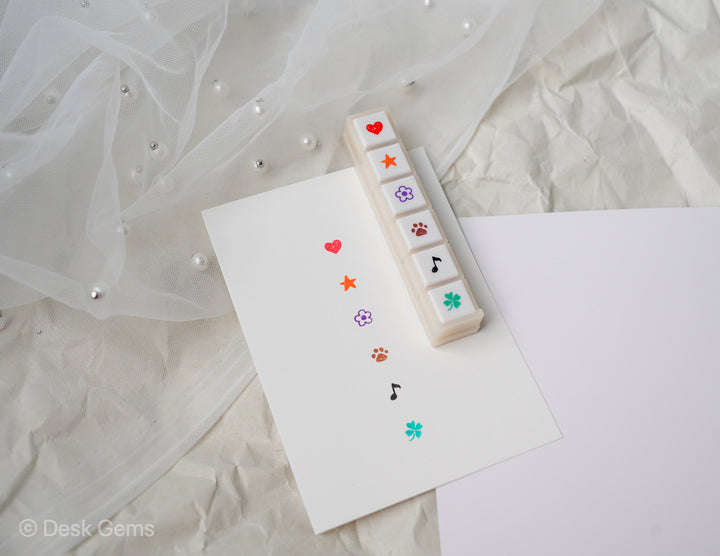 Kodomo No Kao Pochitto6 Push-button Stamp - My Own Marks