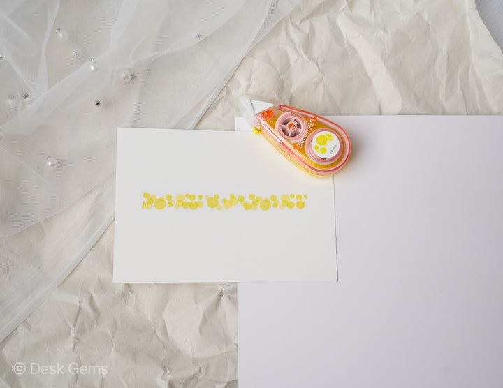 PLUS Wide Deco Rush Tape (2022 New Varieties) - Random Dots