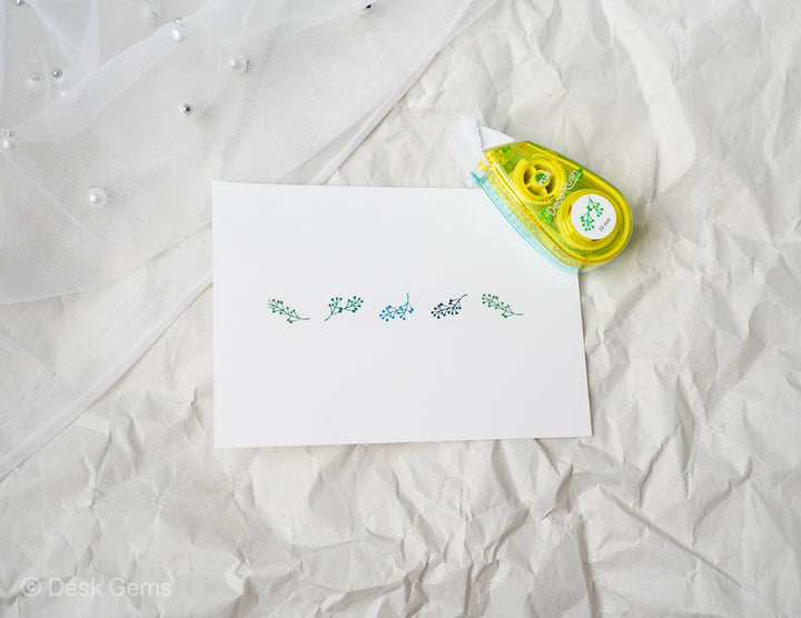PLUS Wide Deco Rush Tape (2022 New Varieties) - Leaf