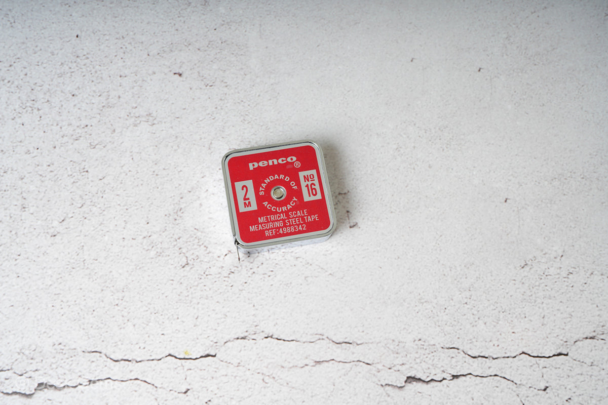 Penco Steel Measuring Tape - Red