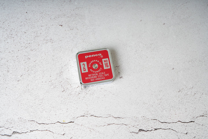 Penco Steel Measuring Tape - Red