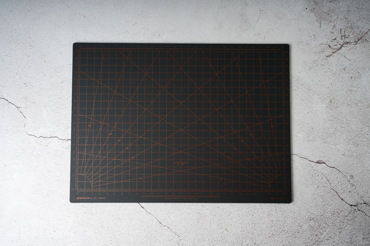 Penco Cutting Mat - A4 - Black