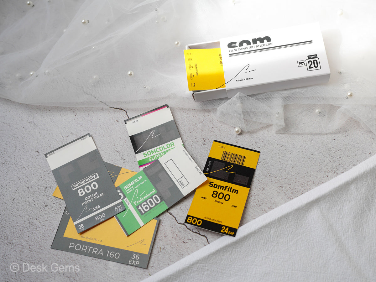 SOM Film Canister Sticker Set 