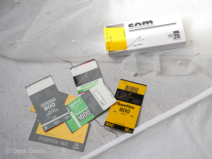 SOM Film Canister Sticker Set 