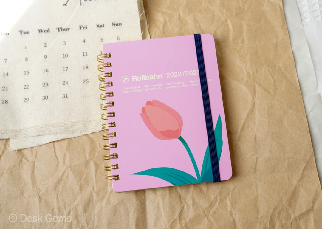 Rollbahn 2022/2023 Pocket Planner - Tulip 